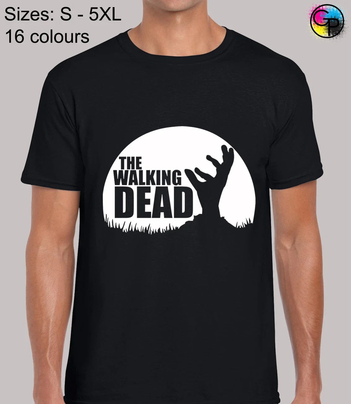 Walking Dead Hand Zombie TV Show Daryl Dixon Fit Top - Adult & Kids T-Shirts, Sweatshirts & Hoodies apparel design preview 1