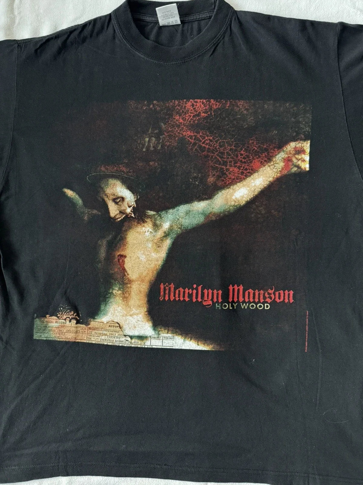 Marilyn Manson "Guns, God and Government" Holy Wood - Adult & Kids T-Shirts, Sweatshirts & Hoodies apparel design preview 1