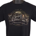 Motorcycle Mens Size Medium Black Y2K American - Adult & Kids T-Shirts, Sweatshirts & Hoodies apparel design preview 1