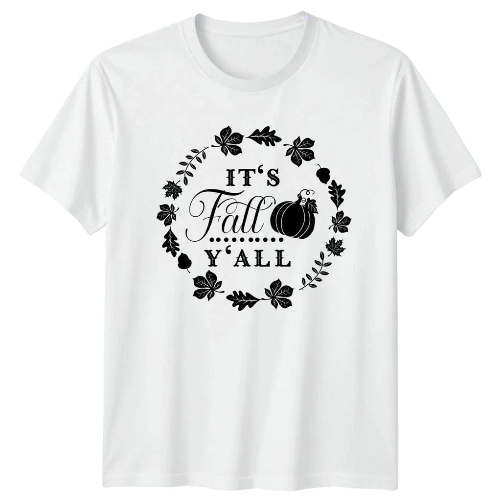 Its Fall Yall Harvest Autumn Seasonal Gift For Him - Adult & Kids T-Shirts, Sweatshirts & Hoodies apparel design preview 1