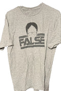 The Office Dwight Schrute Gray Men's Size L - Adult & Kids T-Shirts, Sweatshirts & Hoodies apparel design preview 1