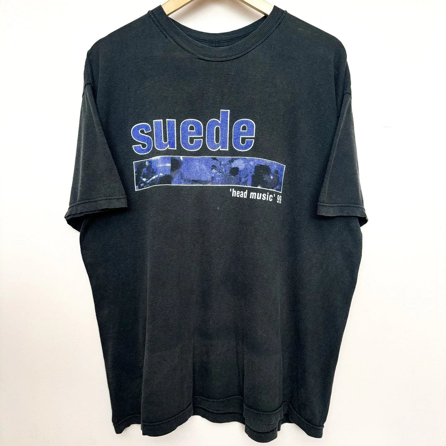 Vintage 90s 1999 Suede "Head Music" Tour Reprint - Adult & Kids T-Shirts, Sweatshirts & Hoodies apparel design preview 1