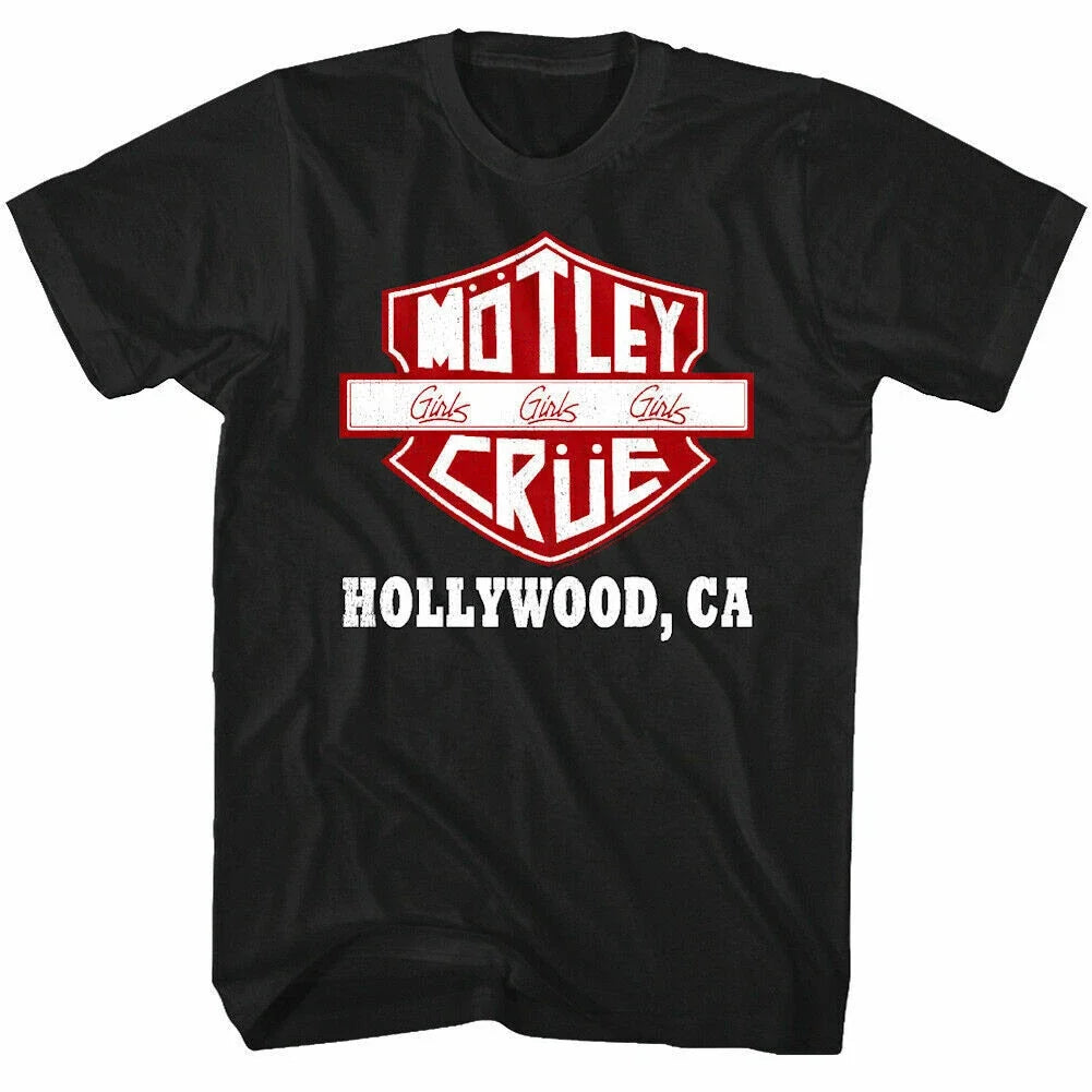 Motley Crue Girls Road Sign Men's For Music Fan - Adult & Kids T-Shirts, Sweatshirts & Hoodies apparel design preview 1