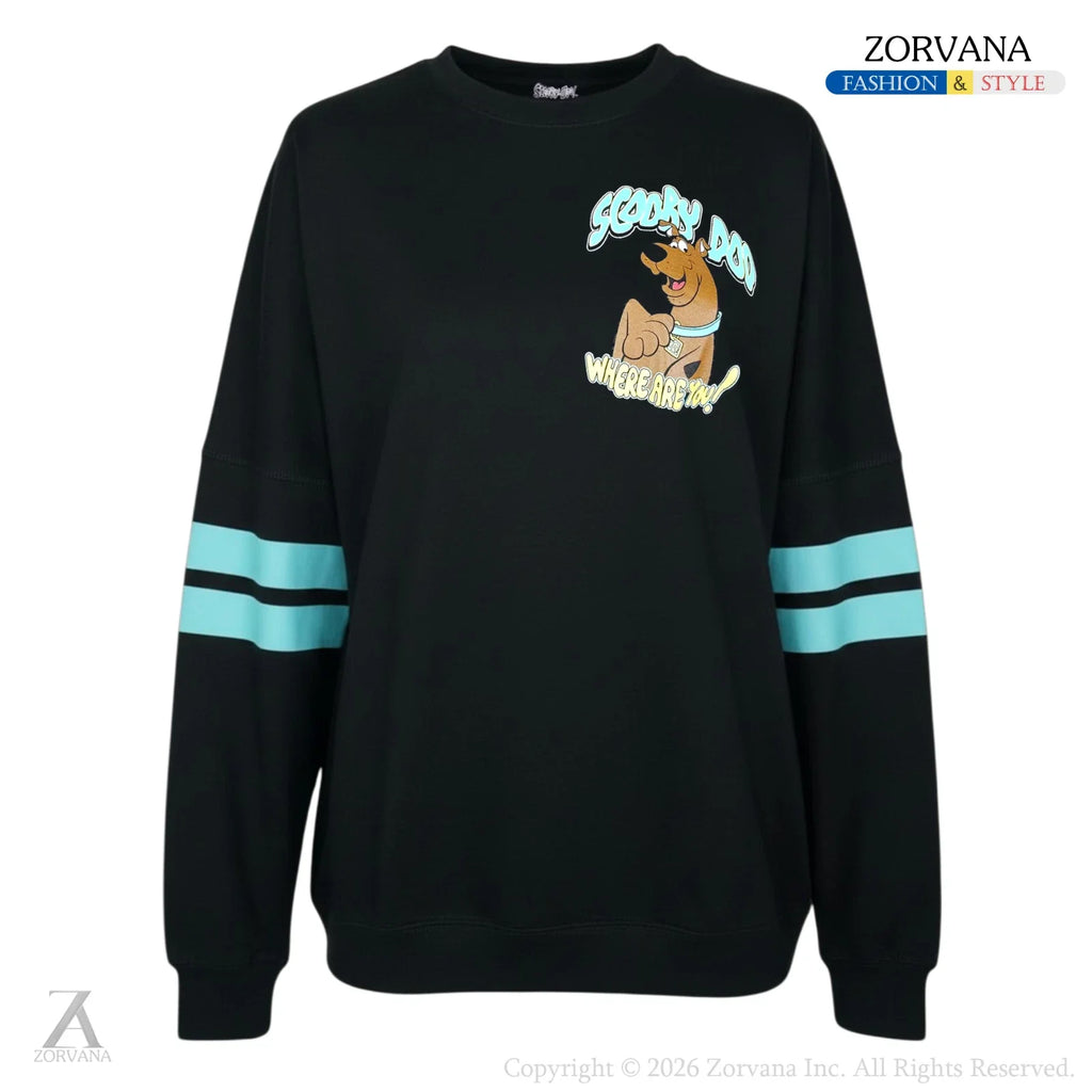 Scooby Doo Mystery Inc Van Graphic Black M (46) - Adult & Kids T-Shirts, Sweatshirts & Hoodies apparel design preview 1