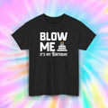 Blow Me It's My Birthday Funny Party Graphic Gift - Adult & Kids T-Shirts, Sweatshirts & Hoodies apparel design preview 1