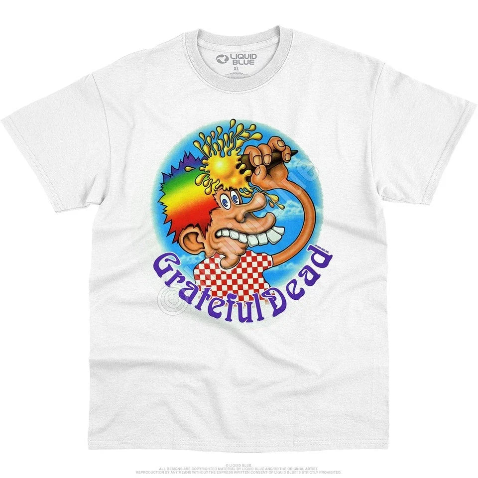 GRATEFUL DEAD-ICE CREAM CONE KID-WHITE S-M-L-XL-XXL - Adult & Kids T-Shirts, Sweatshirts & Hoodies apparel design preview 1
