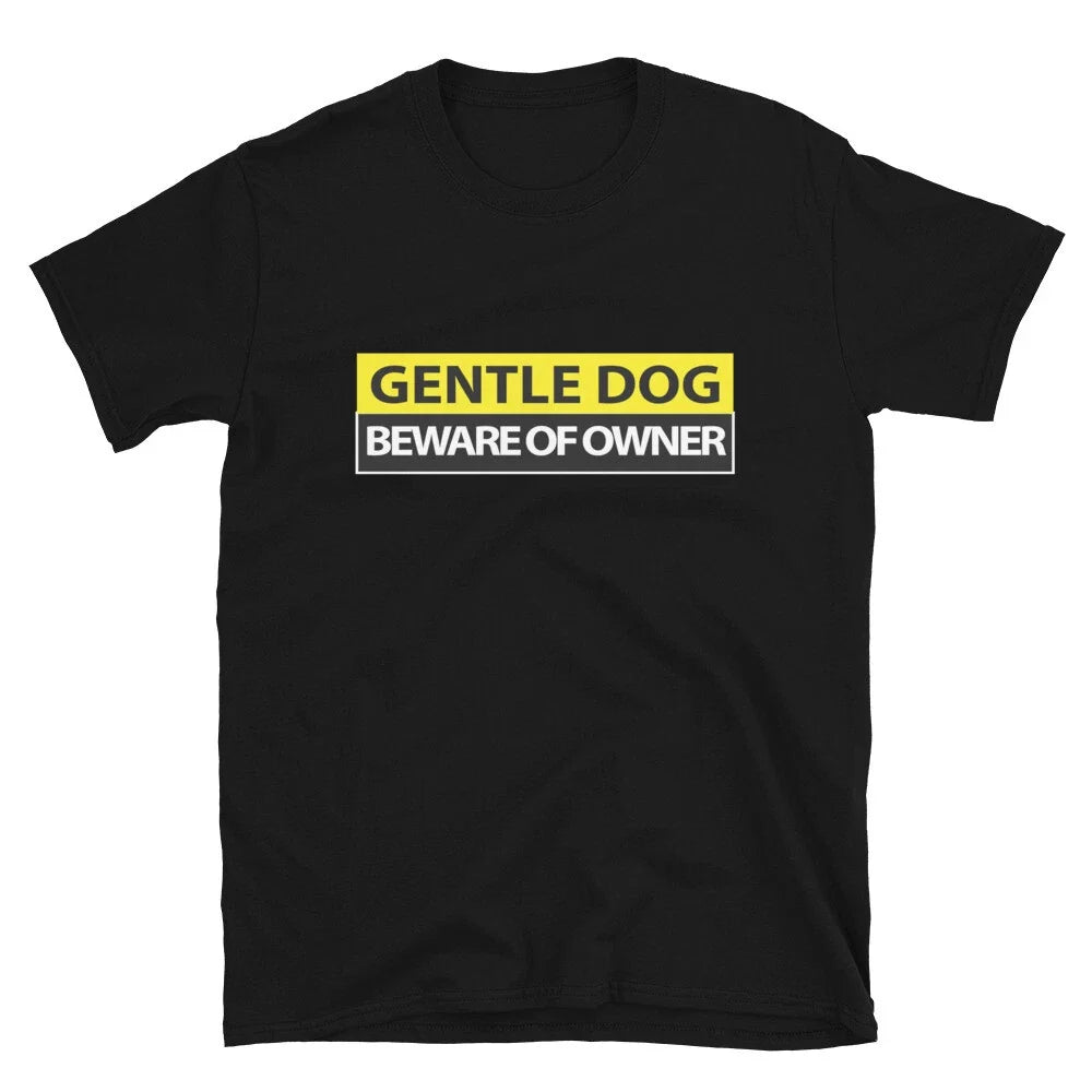 GENTLE DOG Joke Gift Classic Fit - Adult & Kids T-Shirts, Sweatshirts & Hoodies apparel design preview 1