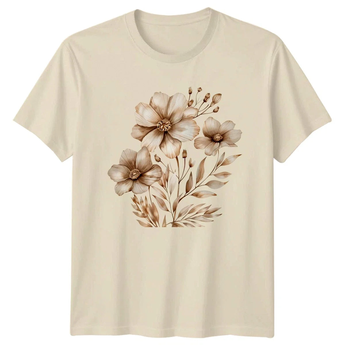 Boho Floral Spring Womens Botanical Nature Gift For - Adult & Kids T-Shirts, Sweatshirts & Hoodies apparel design preview 1