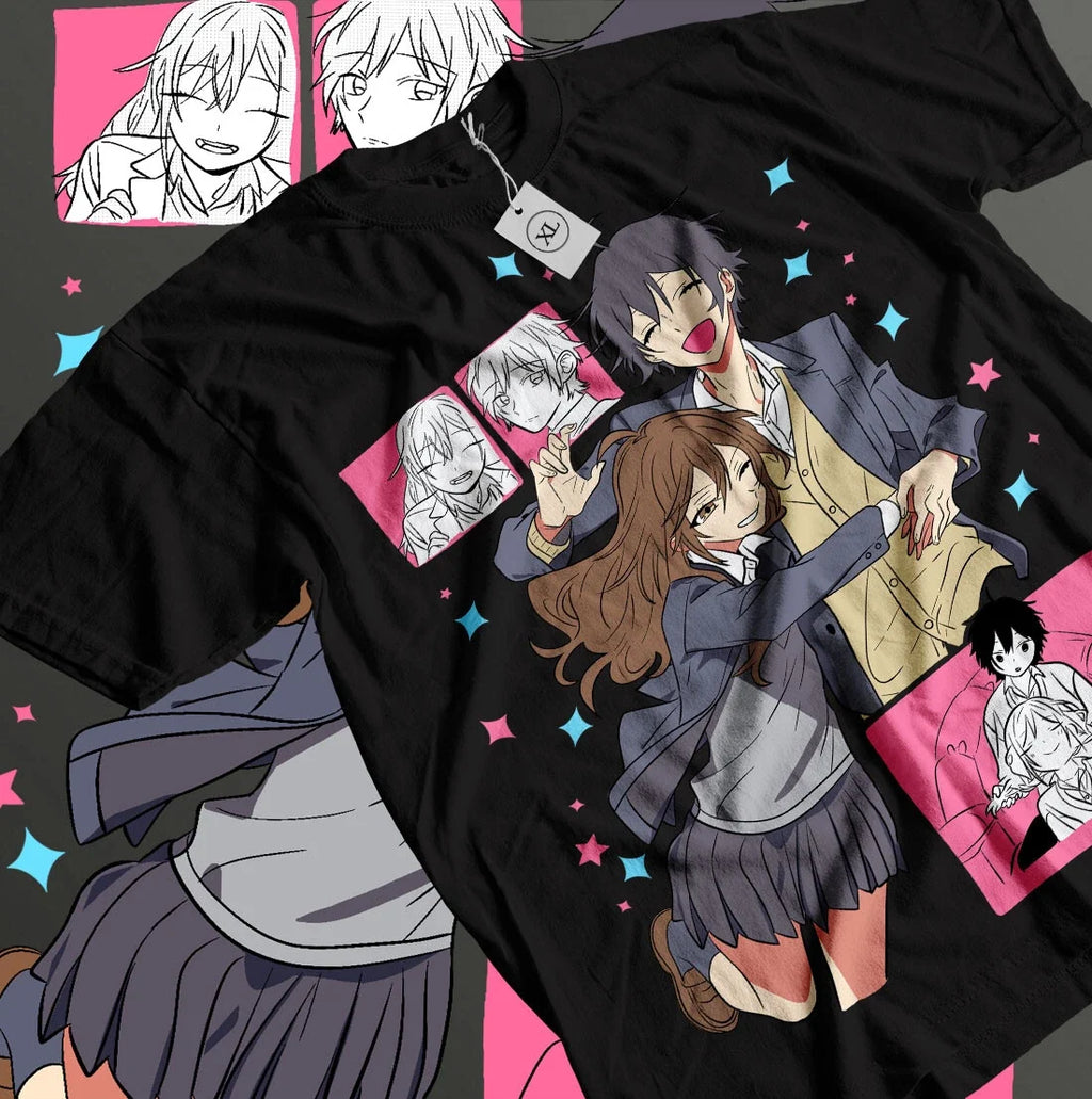 Hori-san to Miyamura-kun Kawaii Japanese Horimiya - Adult & Kids T-Shirts, Sweatshirts & Hoodies apparel design preview 1