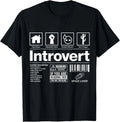 Introvert Label Signs - Adult & Kids T-Shirts, Sweatshirts & Hoodies apparel design preview 1