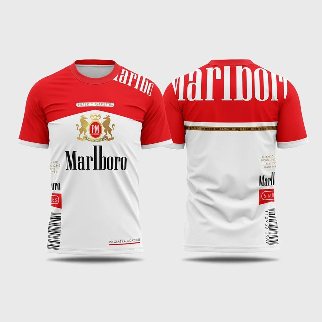 Marlboro 3D Limited Edition Full Sublimation Graphic - Adult & Kids T-Shirts, Sweatshirts & Hoodies apparel design preview 1