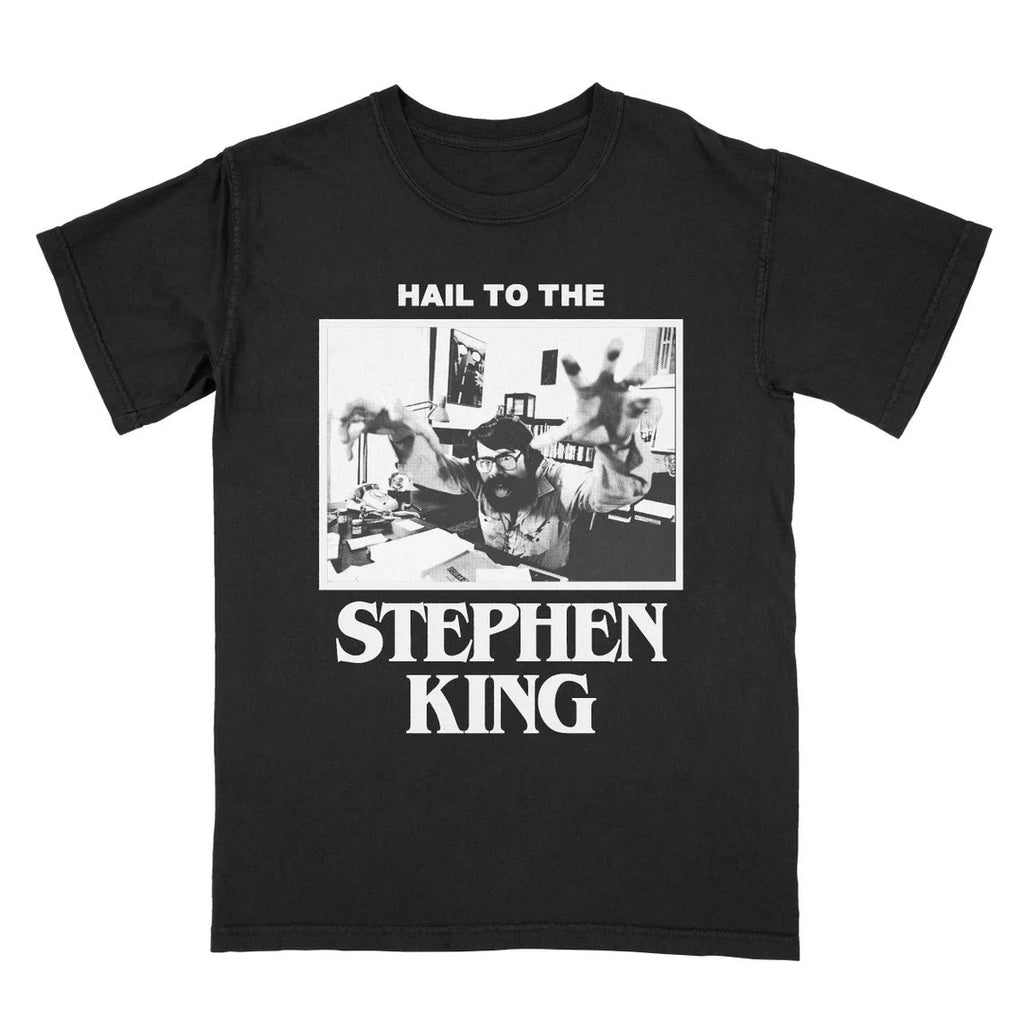 Hail to the Stephen King V2 - Adult & Kids T-Shirts, Sweatshirts & Hoodies apparel design preview 1