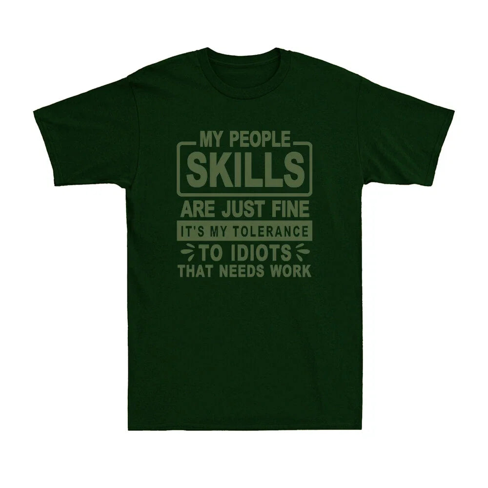 Funny Saying Sarcastic Gift People Skills Humor - Adult & Kids T-Shirts, Sweatshirts & Hoodies apparel design preview 1