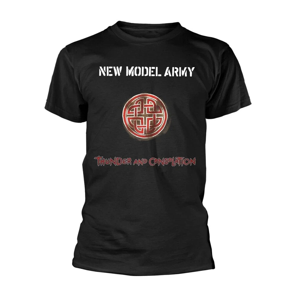 New Model Army (NMA) THUNDER AND CONSOLATION Black - Adult & Kids T-Shirts, Sweatshirts & Hoodies apparel design preview 1