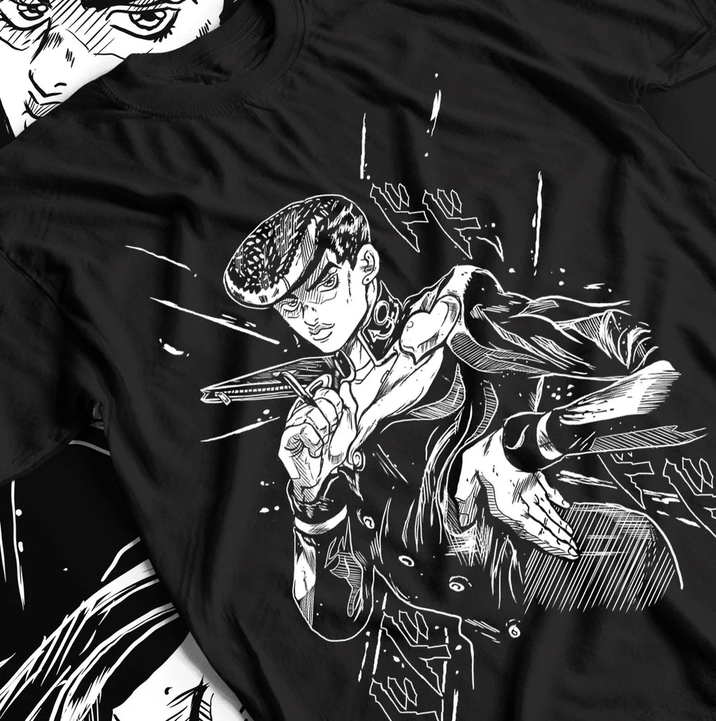 Josuke Kira JoJo's Bizarre Anime Kawaii Manga Graphic - Adult & Kids T-Shirts, Sweatshirts & Hoodies apparel design preview 1