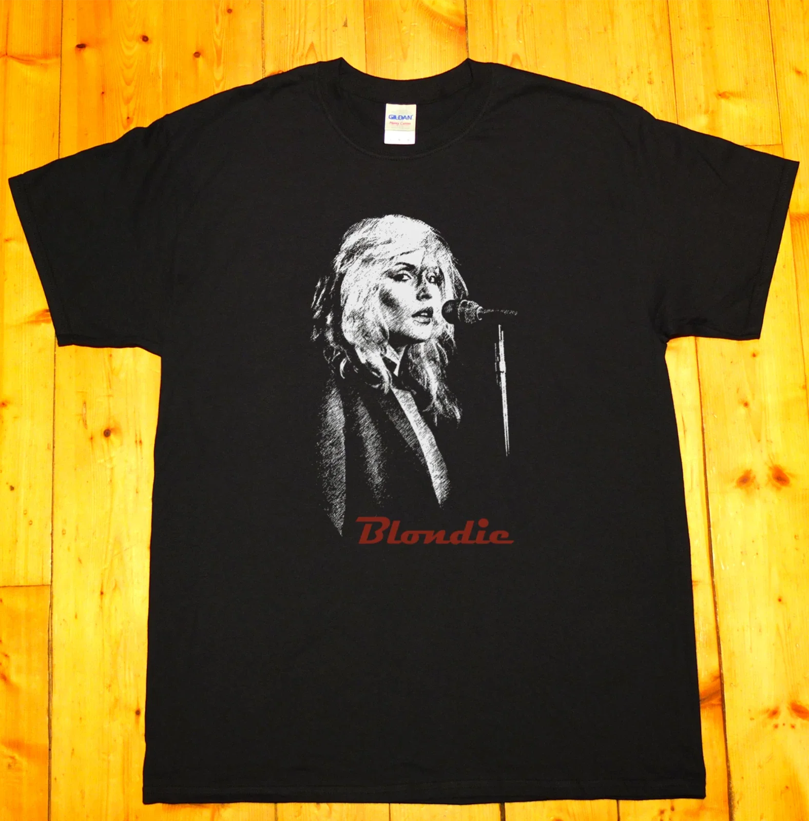 Blondie Debbie Harry, Rock band, New wave, punk 70's, - Adult & Kids T-Shirts, Sweatshirts & Hoodies apparel design preview 1
