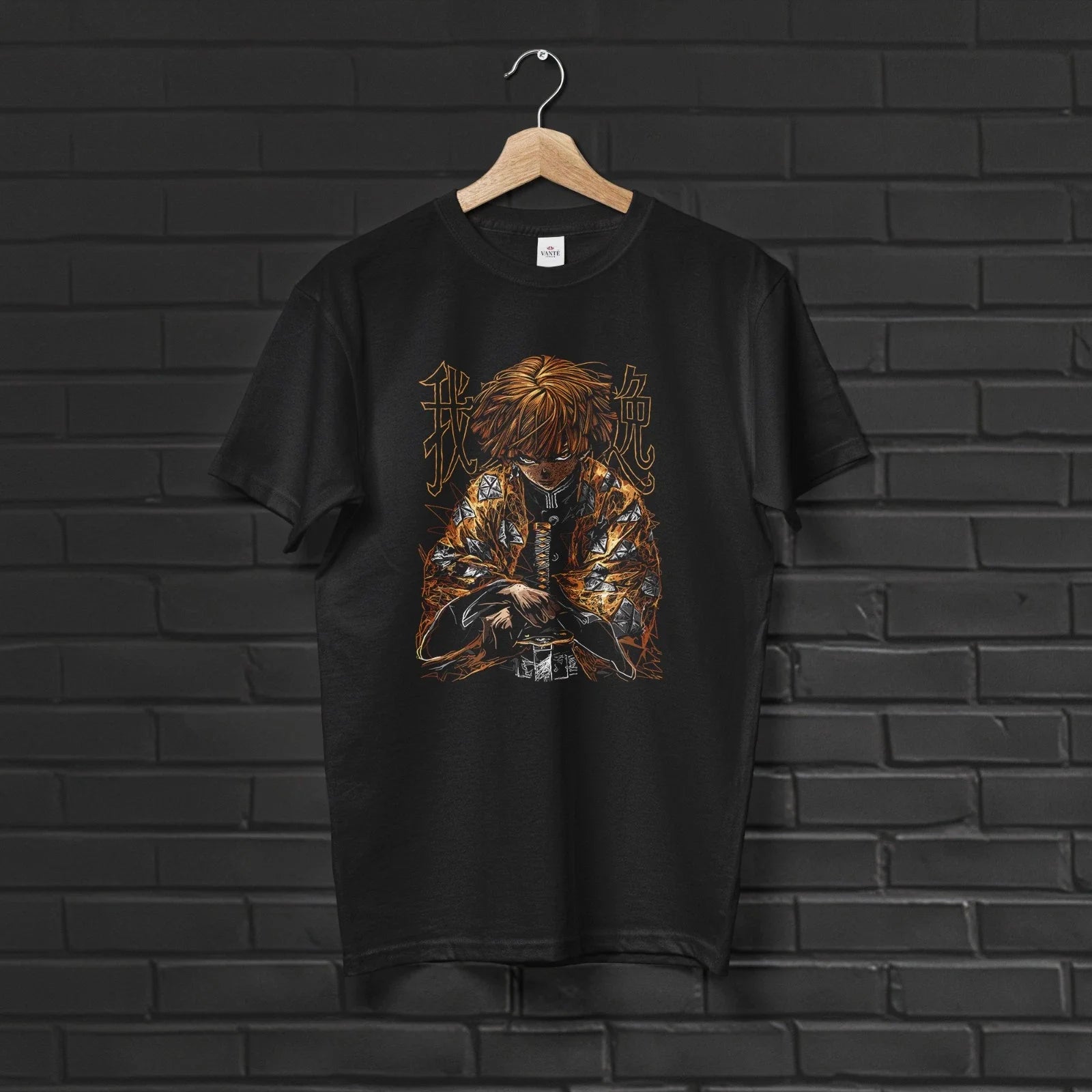 Zenitsu Agatsuma Anime Graphic Unisex Fan Gift Top - Adult & Kids T-Shirts, Sweatshirts & Hoodies apparel design preview 1