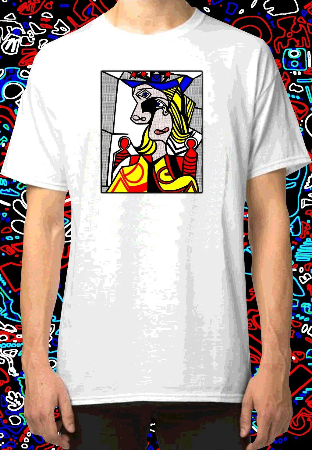 Pop Art Rock Punk Retro Vintage cult Flowered Comic - Adult & Kids T-Shirts, Sweatshirts & Hoodies apparel design preview 1