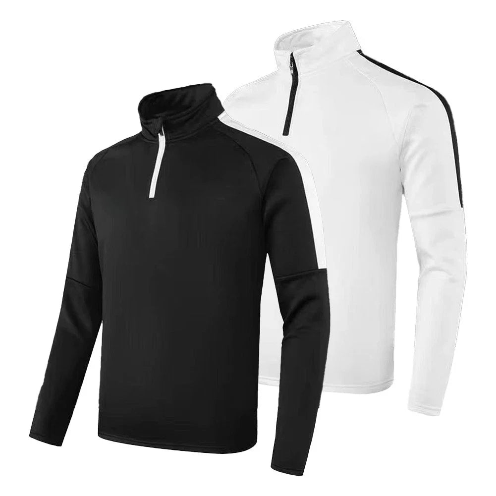 Casual for Men Half Zip Splicing Design - Adult & Kids T-Shirts, Sweatshirts & Hoodies apparel design preview 1