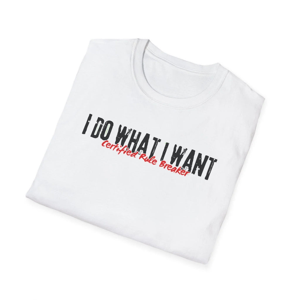 Funny Rule Breaker Sarcastic Graphic Top, Novelty - Adult & Kids T-Shirts, Sweatshirts & Hoodies apparel design preview 1