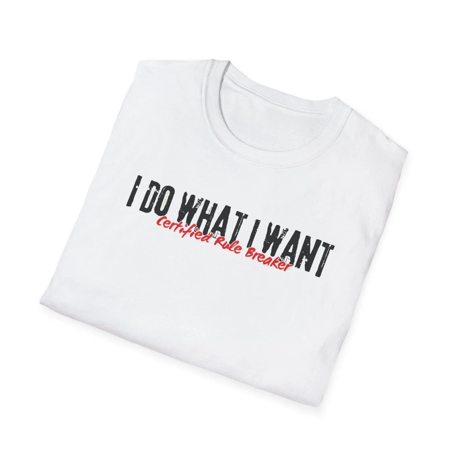 Funny Rule Breaker Sarcastic Graphic Top, Novelty - Adult & Kids T-Shirts, Sweatshirts & Hoodies apparel design preview 1