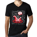 Men's Graphic V Neck Ho Merry Christmas From Rome - Adult & Kids T-Shirts, Sweatshirts & Hoodies apparel design preview 1