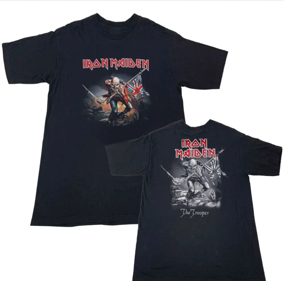Iron Maiden The Trooper Heavy Metal Rock Band - Adult & Kids T-Shirts, Sweatshirts & Hoodies apparel design preview 1
