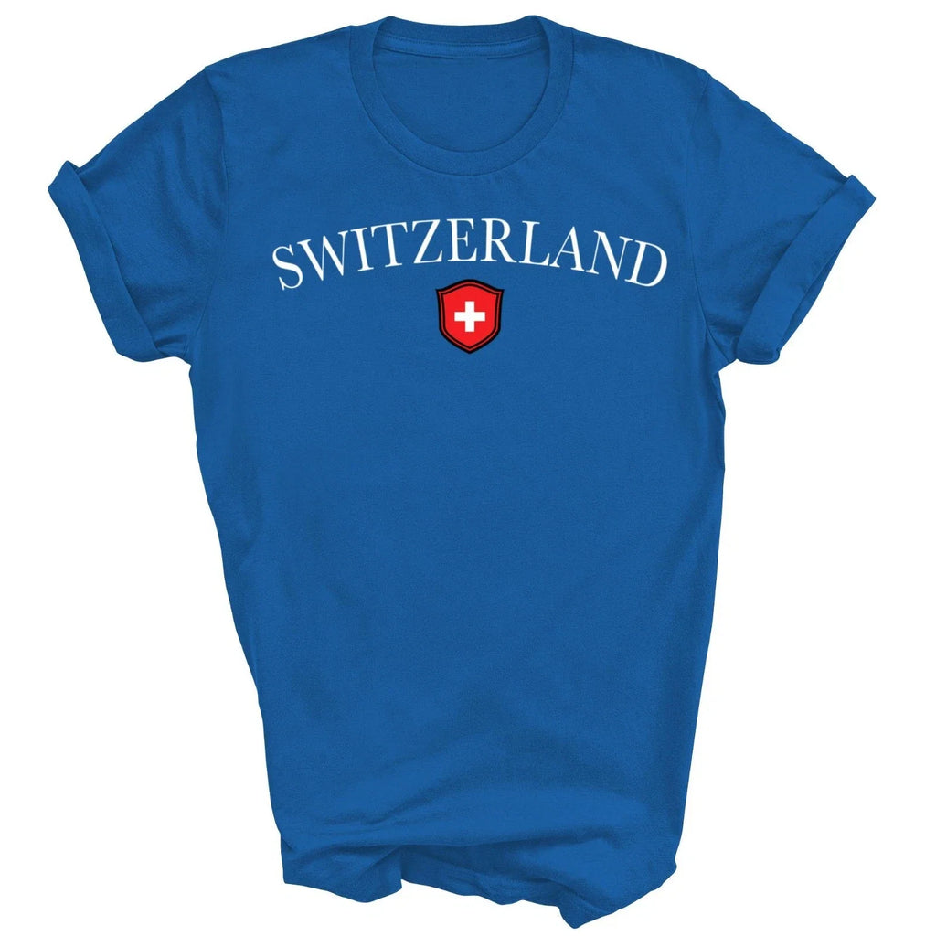 Switzerland Swiss Flag Pride Gift - Adult & Kids T-Shirts, Sweatshirts & Hoodies apparel design preview 1