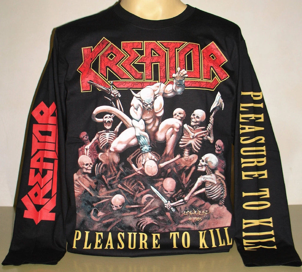 Kreator Pleasure To Kill Size S M L XL 2XL 3XL Thrash - Adult & Kids T-Shirts, Sweatshirts & Hoodies apparel design preview 1