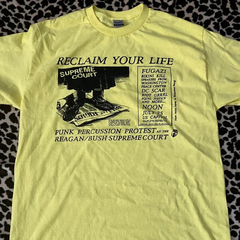 Fugazi Vintage Flyer - Adult & Kids T-Shirts, Sweatshirts & Hoodies apparel design preview 1