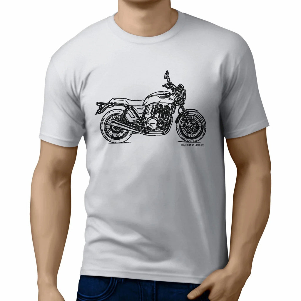 JL Illustration For A Honda CB1100EX Motorbike Fan - Adult & Kids T-Shirts, Sweatshirts & Hoodies apparel design preview 1