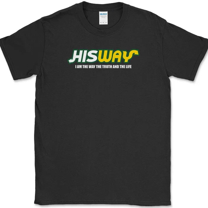 His Way Christian Gift Jesus God Faith Funny Humor - Adult & Kids T-Shirts, Sweatshirts & Hoodies apparel design preview 1