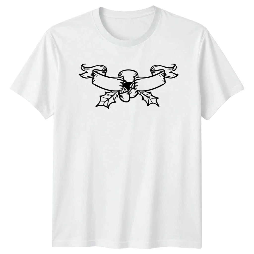 Blank Ribbon Banner Christmas Holiday Gift For Him - Adult & Kids T-Shirts, Sweatshirts & Hoodies apparel design preview 1