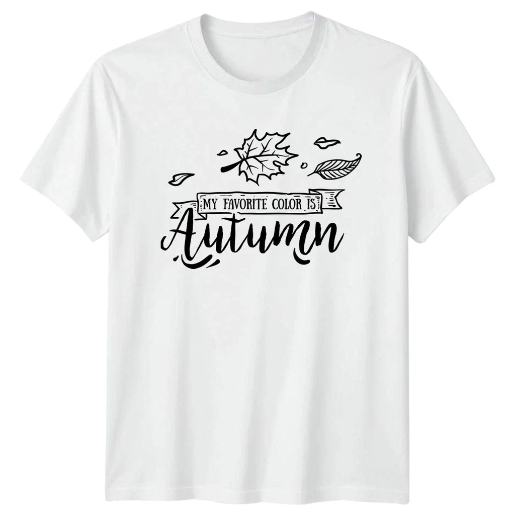My Favorite Color Is Autumn Fall Leaves Nature - Adult & Kids T-Shirts, Sweatshirts & Hoodies apparel design preview 1