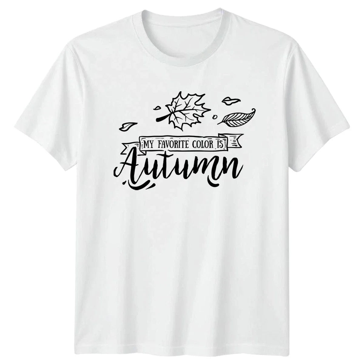 My Favorite Color Is Autumn Fall Leaves Nature - Adult & Kids T-Shirts, Sweatshirts & Hoodies apparel design preview 1