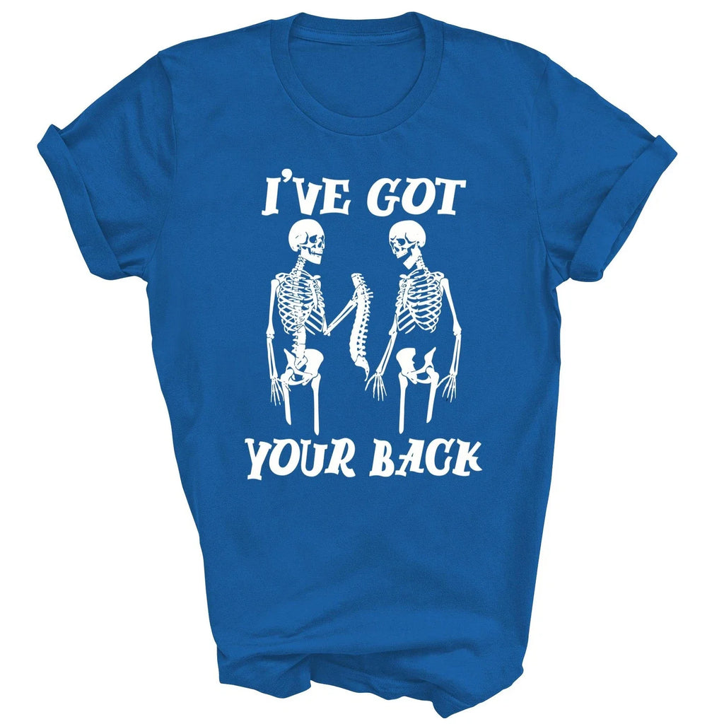 I Have Got Your Back Halloween Skeleton Gift - Adult & Kids T-Shirts, Sweatshirts & Hoodies apparel design preview 1
