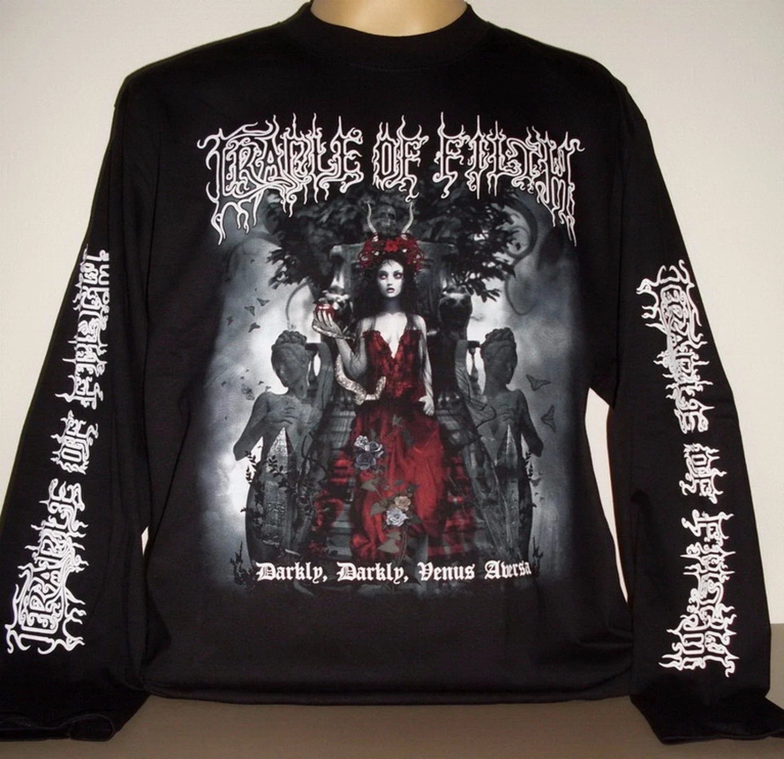 Cradle Of Filth Darkly Venus Aversa Size M XL 2XL XXL - Adult & Kids T-Shirts, Sweatshirts & Hoodies apparel design preview 1