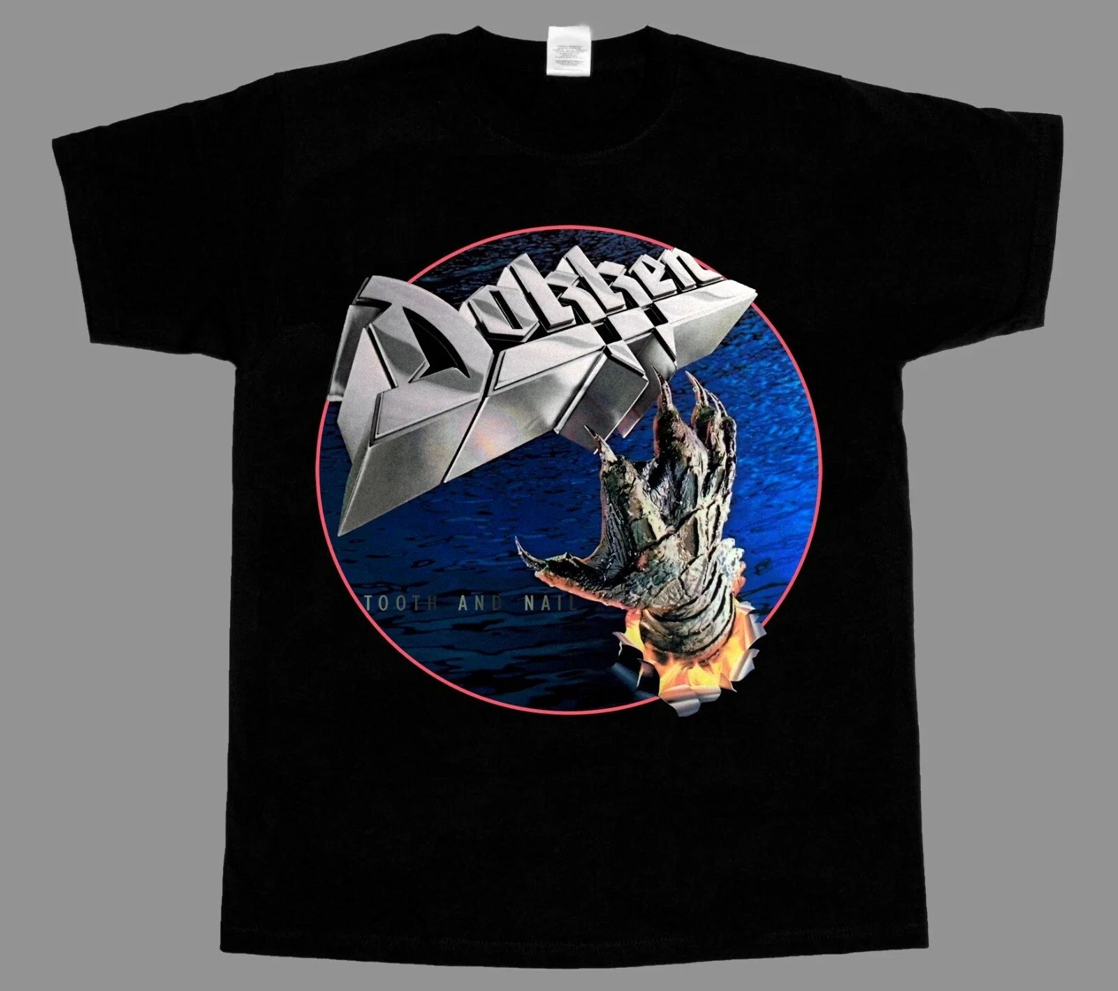 DOKKEN TOOTH AND NAIL NEW SHORT/ 345XL - Adult & Kids T-Shirts, Sweatshirts & Hoodies apparel design preview 1