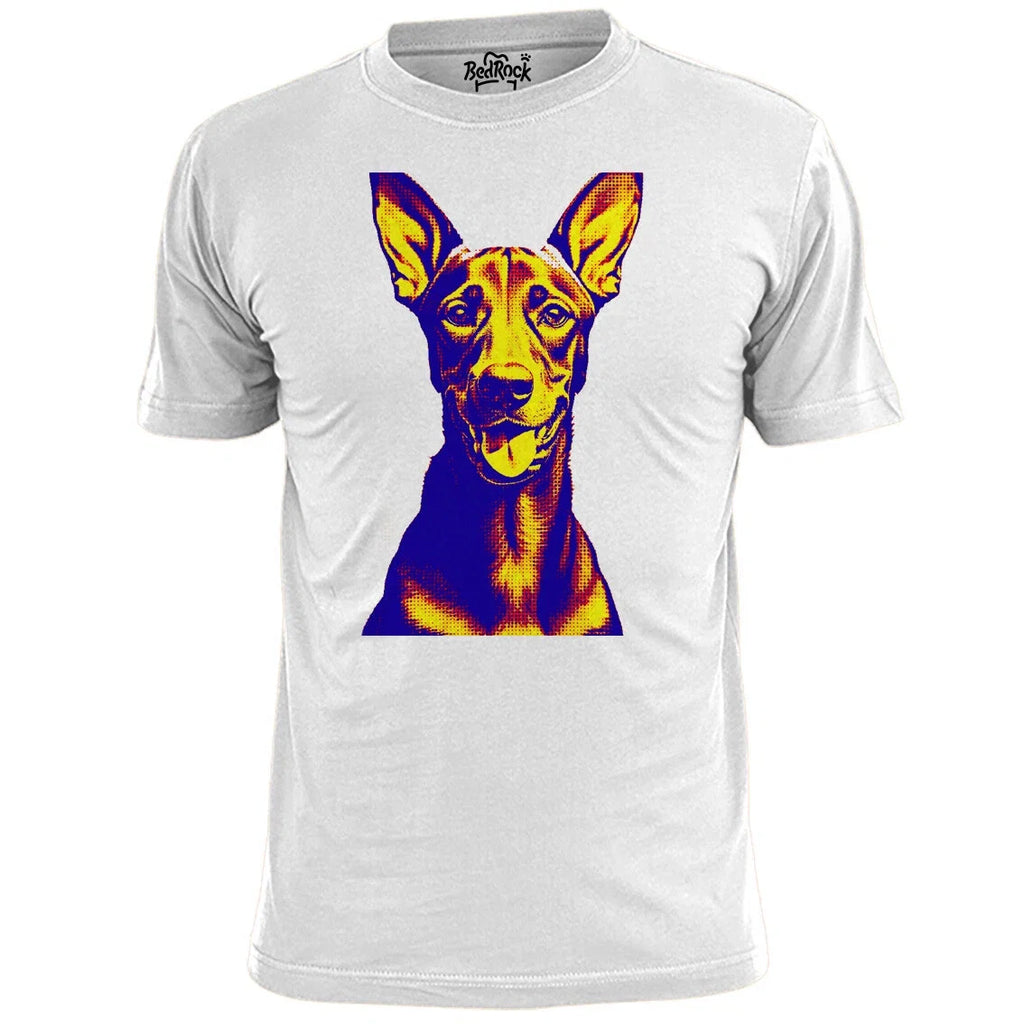 Mens Doberman Dog Pop Art Drawing Pooch Pet - Adult & Kids T-Shirts, Sweatshirts & Hoodies apparel design preview 1