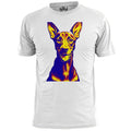 Mens Doberman Dog Pop Art Drawing Pooch Pet - Adult & Kids T-Shirts, Sweatshirts & Hoodies apparel design preview 1