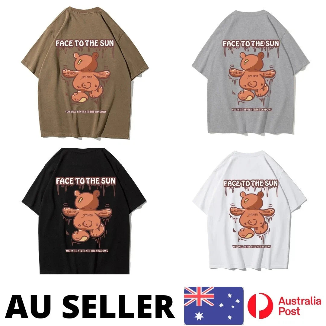 Face To The Sun Passion Optimism Kawaii Clothing - Adult & Kids T-Shirts, Sweatshirts & Hoodies apparel design preview 1