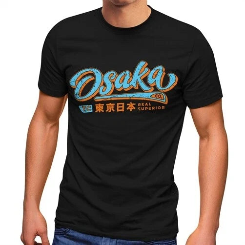 Japanese Characters Japan Script Osaka Fashion Men's - Adult & Kids T-Shirts, Sweatshirts & Hoodies apparel design preview 1