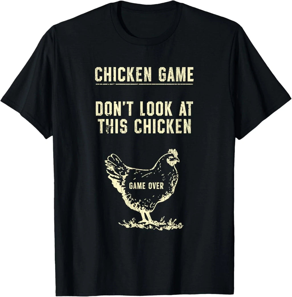 Chicken Game Don't Look At This Over Gift - Adult & Kids T-Shirts, Sweatshirts & Hoodies apparel design preview 1