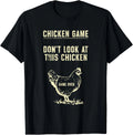 Chicken Game Don't Look At This Over Gift - Adult & Kids T-Shirts, Sweatshirts & Hoodies apparel design preview 1