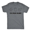 Mens This Speaks Volumes Funny Nerdy Math Teacher - Adult & Kids T-Shirts, Sweatshirts & Hoodies apparel design preview 1