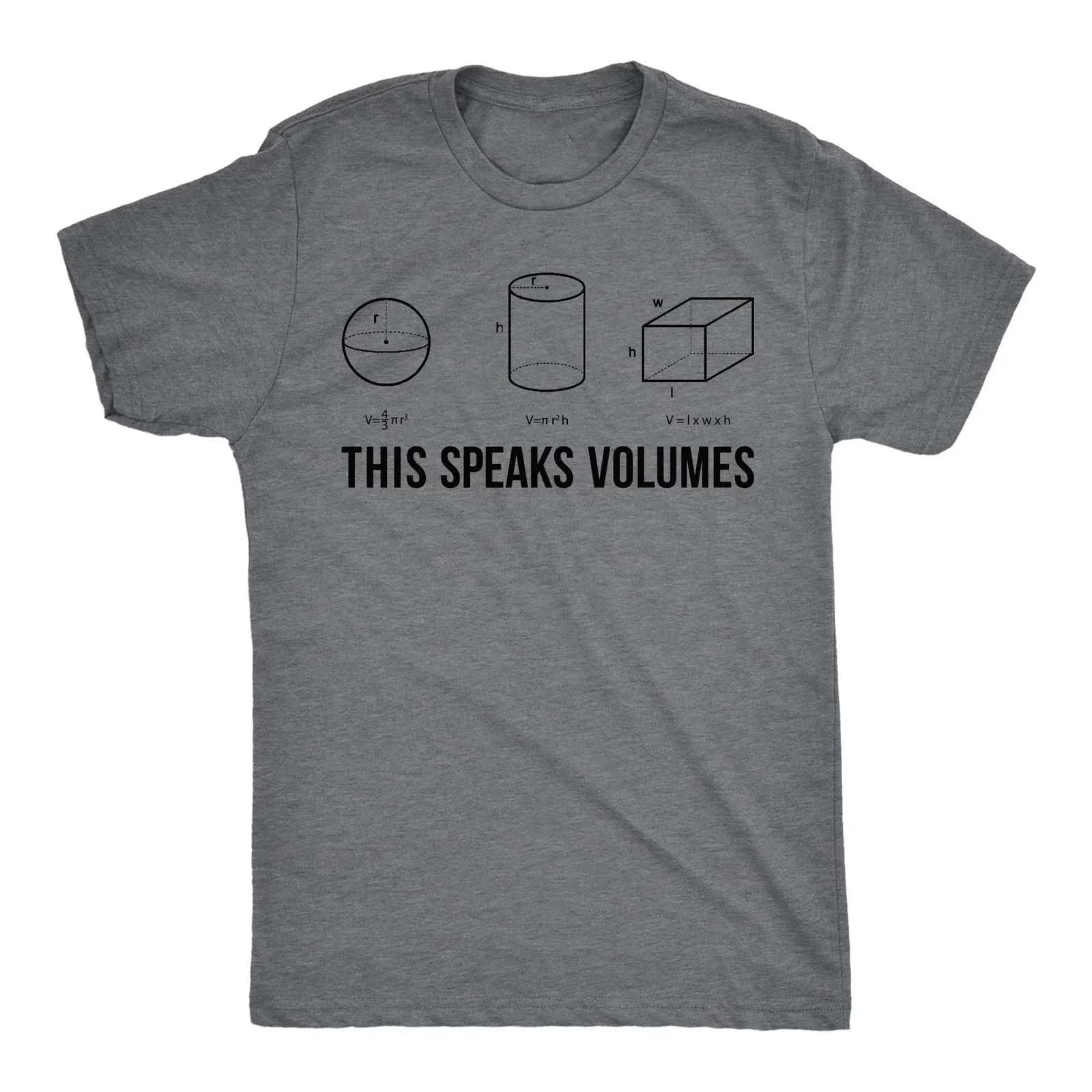 Mens This Speaks Volumes Funny Nerdy Math Teacher - Adult & Kids T-Shirts, Sweatshirts & Hoodies apparel design preview 1