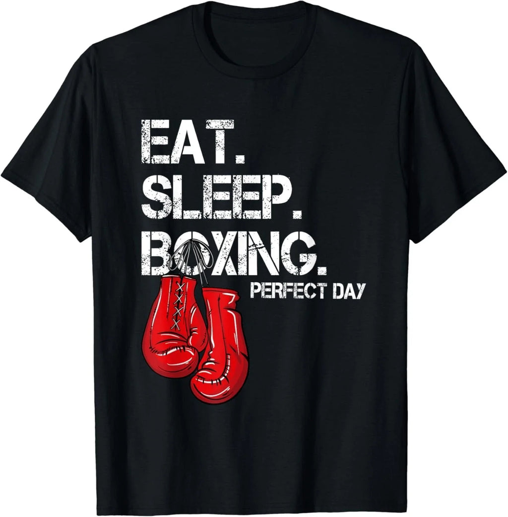 Funny Eat. Sleep. Repeat. Boxing Lover Perfect Day - Adult & Kids T-Shirts, Sweatshirts & Hoodies apparel design preview 1