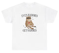 Even Baddies Get Saddies Cat Funny Mental Health - Adult & Kids T-Shirts, Sweatshirts & Hoodies apparel design preview 1