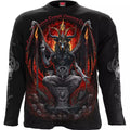 Spiral Direct BAPHOMET Biker Goth Skull Bat Top - Adult & Kids T-Shirts, Sweatshirts & Hoodies apparel design preview 1