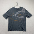 Y2K Jack Jones Mountain Nature Graphic Faded Grey - Adult & Kids T-Shirts, Sweatshirts & Hoodies apparel design preview 1